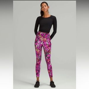 lululemon athletica Multicolor Patterned Leggings